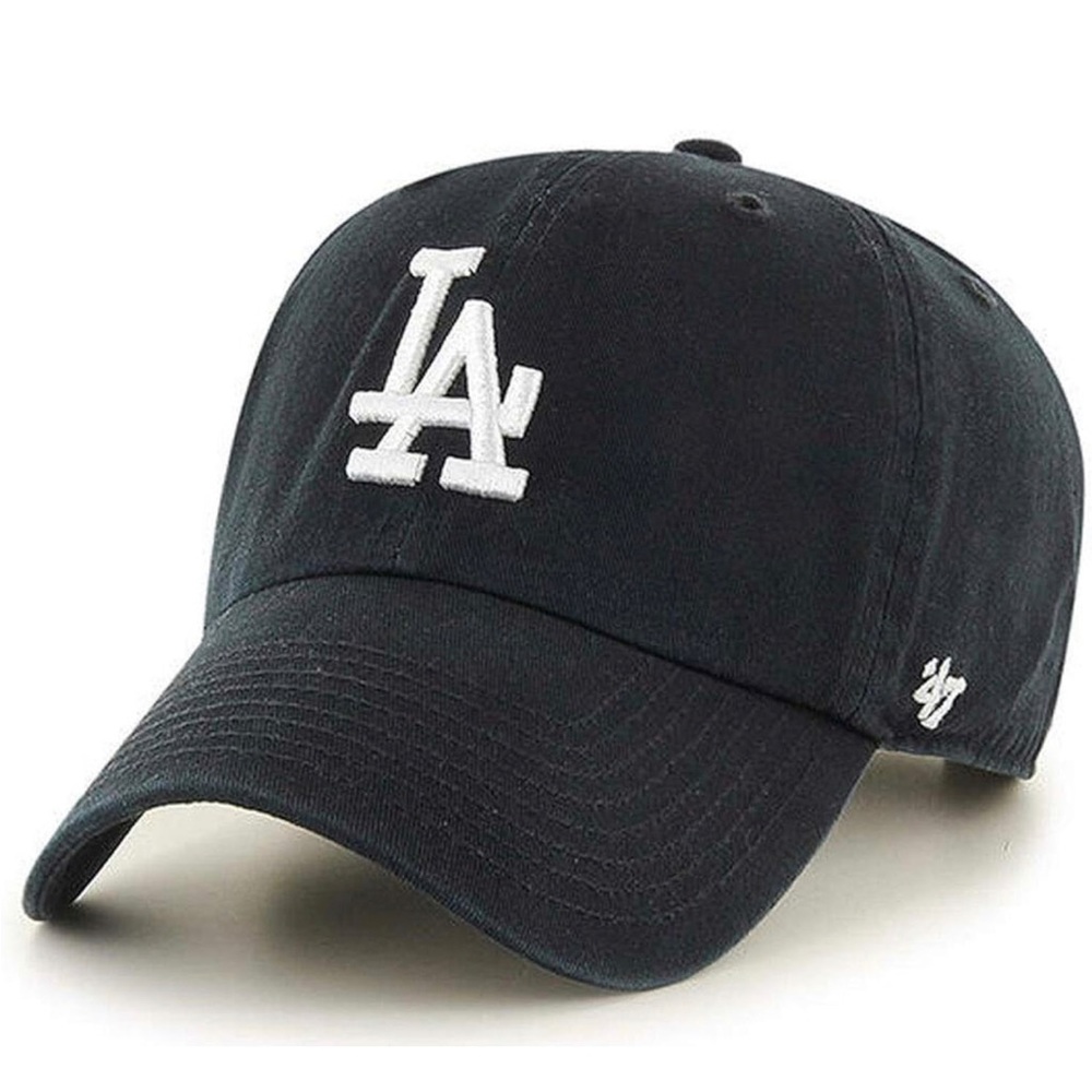 ‘47 Brand BRAND NEW LA Dodgers Black and White Baseball Cap - Unisex, adjustable